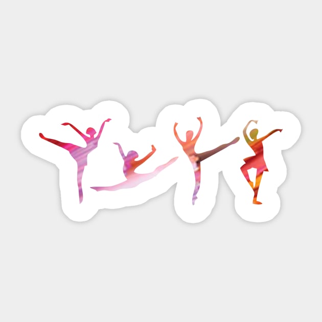 Ballerina design Sticker by cusptees